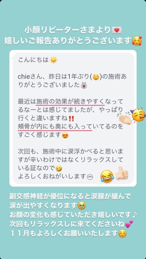 小顔･フェイスライン