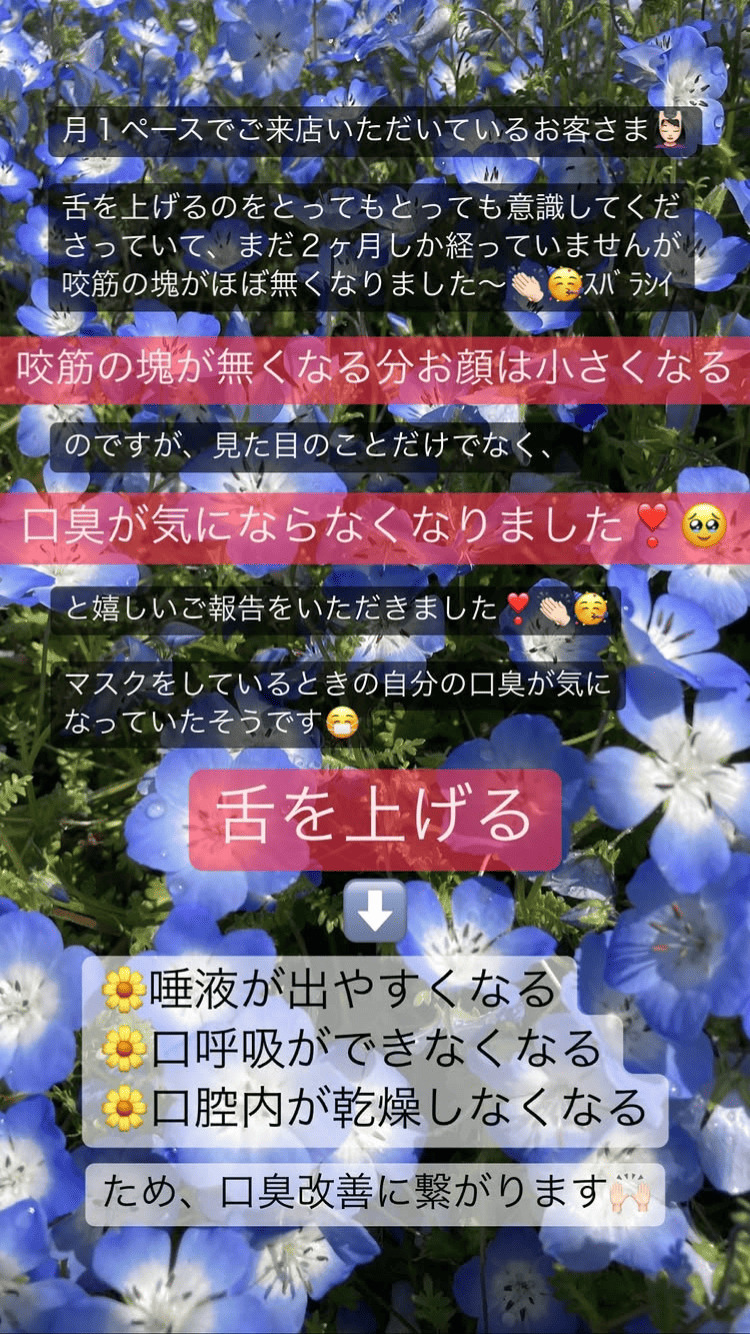 食いしばり･咬筋 舌の位置 その他