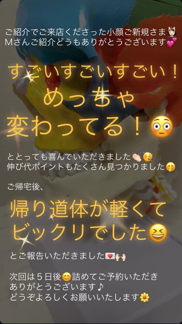 小顔･フェイスライン
 首･肩･体